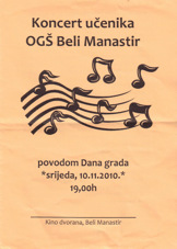 Koncert učenika OGŠ-a